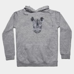 Swirly Rhino Hoodie